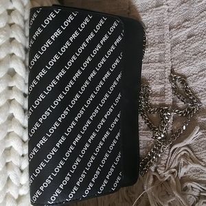 Zara love print bag.